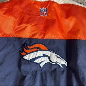 Vintage 90s Denver Broncos Starter Pro Line Puffer no hood) Jacket / Medium 26”